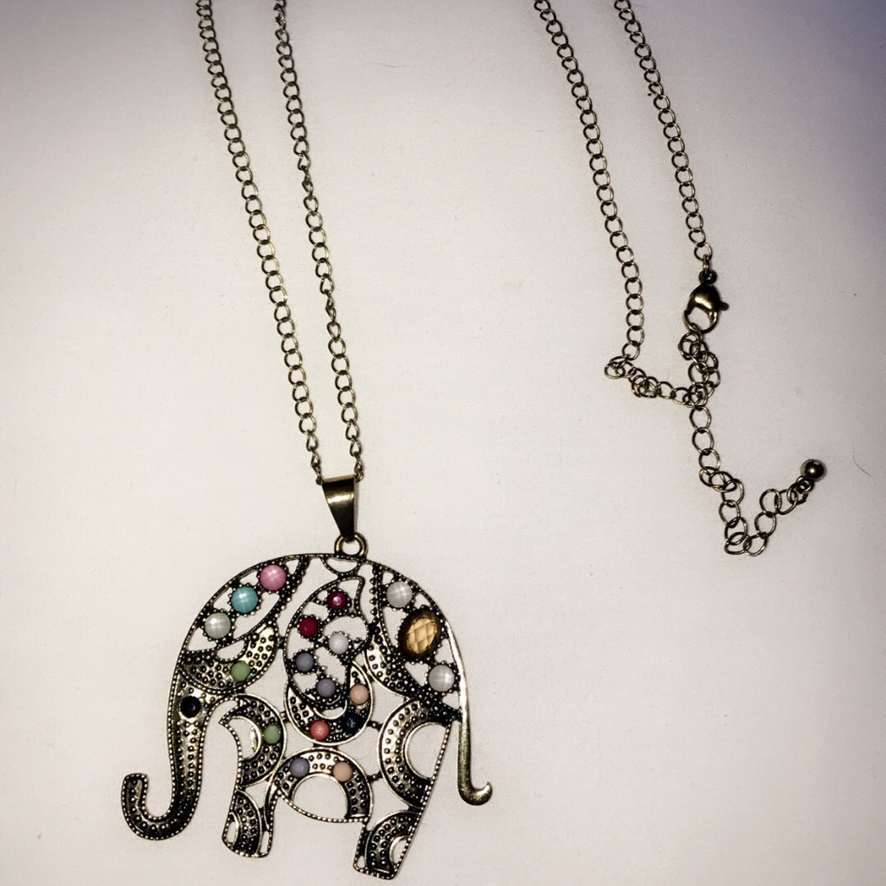 Elephant necklace